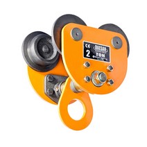 국산 플레인트롤리 2.0T 호이스트 체인블록 브라켓