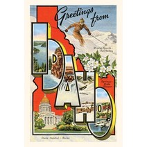 (영문도서) Vintage Journal Greetings from Idaho Paperback, Found Image Press, English, 9781680819557