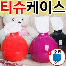 도매짱 (domejjang) 동글이 휴지 케이스 두루마리 화장지, 핑크, 1개