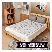 [일월] 듀얼하트 초절전형 전기매트_싱글(70x170) 2개, 상세 설명 참조