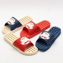 화장실 베란다 슬리퍼 낮은 욕실화 귀여운 실내화 미끄럼방지 물빠짐, 올 네이비 260mmFREE