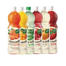 [웅진식품] 자연은 과일쥬스 1.5L*8 (6종 중 선택2), 선택1:배 / 선택2:배