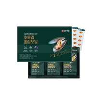 초록입 홍합 오일 뉴질랜드 HACCP 인증 30캡슐 2개, 뉴질랜드 초록입 홍합 오일 HACCP 3개월분 선물세트