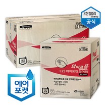 와이프올 L25에어포켓 와이퍼 중형 200매x4카톤 41704, 41704 L25 에어포켓 중형200매x4카톤