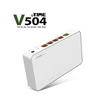 ipTIME V504 4포트 LAN 유선공유기 VPN서버기능 V504, 본상품선택