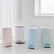 매직캔 컬러 기저귀 휴지통 M280NS P B S 25L, (색상)그린