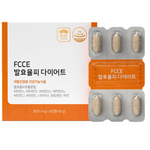 FCCE 발효율피 다이어트 48g, 60정, 10개