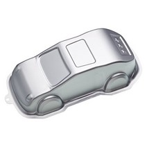 Kitchen Craft Sweetly Does It Car-shape Cake Pan Aluminium Silver 29 x 14 x, 1
