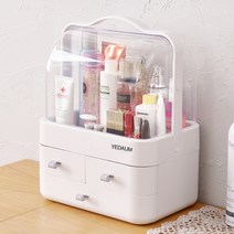 조은세상 클리어 화장품 정리대 그레이 대, 1개