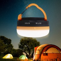 넘버올리 캠핑랜턴 캠핑 램프 전등 감성 조명 무드등(고리포함), 1개