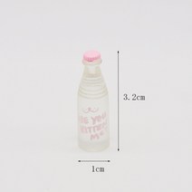 미니어처 음식과 놀이 1:12 미니 슈퍼마켓 미네랄 워터 소다 음료 병 소품 재료, 366 소다