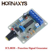 DC 12V 50-5KHz ICL8038 모 놀리 식 기능 신호 발생기 모듈 사인 사각형 삼각형 용접 DIY 키트 사인 사각형, 01 Finished product