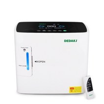 산소발생기 가정용산소발생기 휴대용산소발생기 산소공급기 산소발생장치 실내산소Dedakj de-1s 낮은 작동 소음 oxygene 기계 홈 케어 휴대용 산소 농축기 93 고농도