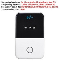 lte 라우터 와이파이 유무선 공유기 5g 4G 무선 어댑터 2.4GHz LTE 리피터 SIM 카드 슬롯 모뎀 동글 모바일 스틱 10 장치용 3 채널, [02] 02