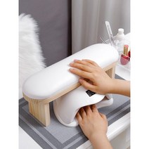 손목 쿠션 네일아트 거치대 네일샵 용품 받침대, D.로우스타일매니큐어손베개세트(화이트)