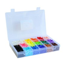 지니디폼(GeniDeform) 8mm 디폼블럭 16컬러트레이 2400pc