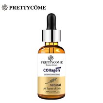 PRETTYCOME 콜라겐 페이스 세럼 화이트닝 브라이트닝 방지 에이징 링클 페이스 에센스 영양 보습 페이셜 케어 에센스, 02. 50ml