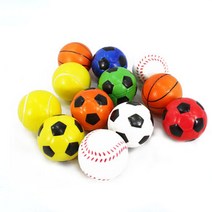 비치볼 탱탱볼 워터파크 수영장 계곡 바캉스 튜브 물놀이, 스펀지공(7cm)1개