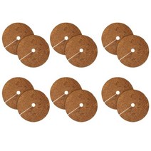 수목 보호대 보온재 나무 월동준비12 pcs 11.8inch coco coir 섬유, 갈색