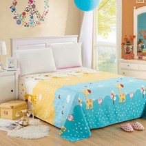 라지킹침대 퀸 킹 침대 플랫 시트 Comefortable 서리로 덥은 기숙사 청소년 매트리스 커버 일반 침구 Bedsheet, [04] 230cmX250cm, [08] 8