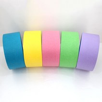 파스텔톤 컬러마스킹테이프 48mm x40M 종이테이프 유로피안마스킹, 파스텔 퍼플