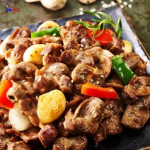 통마늘 소금간 닭똥집 볶음 180g 닭근위 닭모래집, 단일옵션, 단일옵션