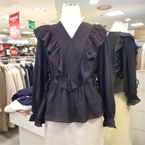 abfz NC08 v넥 날개소매 숏기장블라우스 afw1hb43