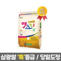 2021년 햅쌀 예스민 연무농협 삼광쌀 당일도정 백미 20kg, 1포