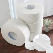 2겹 엠보싱 영업용 대용량 식당 회사 건물 화장실 점보롤 화장지 휴지 16롤