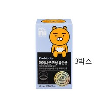 마이니 프로바이오틱스 100억 락토바실러스 플란타럼 구아검 가수분해물 구아콩 장내 유익균 증식 배변원활 프락토올리고당 구아검 효능, 3, 1개