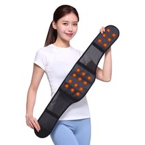 안아파 자기 허리보호대 의료용자기발생기, 검정