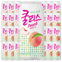 동원 쿨피스 복숭아맛 350ml x 24캔 옵션