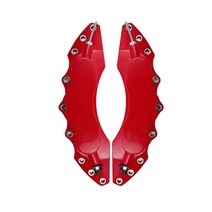 전기 그라인더 집진기 가정용 이동식 2 S L 자동차 3 디스크 브레이크 캘리퍼 커버 14 18 인치 전면 및 후면 휠 자동 액세서리, 01 Red