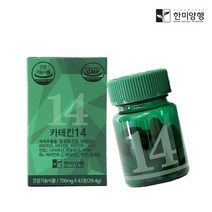 [한미양행]카테킨14 녹차 추출물 다이어트 700mg 1박스