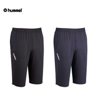 험멜 7부 팬츠 HM-P7511 반바지 네이비 블랙 신축성 슬림핏 훈련복 남자운동복바지