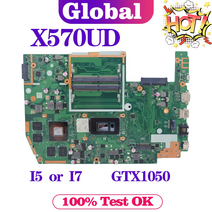 노트북 마더보드 메인보드 x570ud 원래 asus tuf yx570u yx570ud x570u fx570u fx570ud i5 8250u i7 8550u gtx1050, i5-8250u