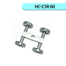 C형강 4륜항가 철 HC-CSR 60 복차 레일 한국캐스터