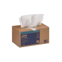 Tork 192126 기본 와이퍼 팝업 박스 1겹 너비 22.9cm(9인치) x 길이 26cm(10.25인치) 화이트 (박스 24개 박스당 250개 케이스당 타월 6 0