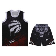 NBA 농구 슈팅 져지 유니폼 저지 세트 거리 통기성 훈련복 복고풍의 스윙맨 팀 스포츠 토론토 랩터스 트레이시 맥그라디