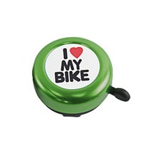 레트로자전거벨 bike bell love 알루미늄 합금 mini i love my bike universal mtb bike road e-bike electric scooter, 초록