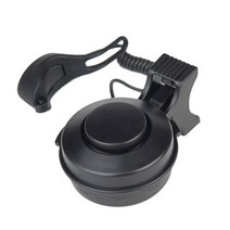 자전거벨Lectric 자전거 경적 USB 충전식 벨 방수 도난 방지 130db 전자 액세서리, 01 Black