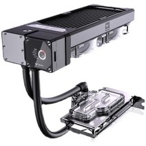 수냉 쿨러 그래픽 카드 CPU 세트 메모리 일체형, CPU 워터블럭 + 디지털 디스플레이 펌프