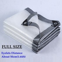 0.3mm 메쉬 강화 비계 pe 방수포 커버 발코니 분재 식물은 따뜻한 테라스 캐노피 차양을 유지 방수 천, 협력사, 방수포에, 2x7m