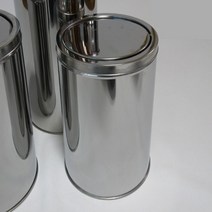 대형 철제 업소용 뱅뱅이 스텐 휴지통 10리터 14리터 쓰레기통