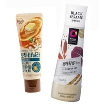참깨흑임자 드레싱 +바로 짜먹는 호두바닐라 스프레드 (빵위에/요거트 토핑으로/바게뜨/식빵/간식/간편하게/튜브형/휴대용이), 상세설명