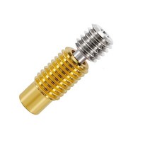 RAMPS E3D V6 목구멍 열 브레이크 1.75mm Prusa i3 Hotend 히터 블록 프린터 부품 용 Bi-Metal 티타늄 합금, 04 Type D