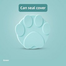 [당일출고] 애완 동물 고양이 캔 뚜껑 먹이 숟가락 분리 실리콘 개 실러 음식 범용 187094, G572D