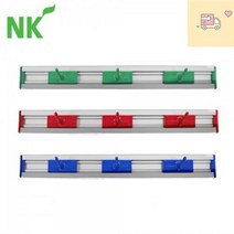 거치대_도구_걸이_다용도_3구_후크형_홀더_청소 3D1B, 초록