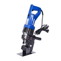 전기 유압 펀칭기 앵글 프레스 절단기 천공기 펀치기, 1300W MHP-20 앵글 스틸 롱 섹션