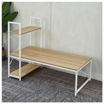 LFE183183H자형 1200 좌식 책상, 메이플비치화이트, 본상품선택